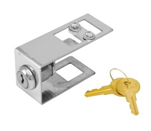 Jeep Wrangler Hood Lock Kit - Rugged Ridge - No-Drill, Hidden Behind Grille - `98-`06